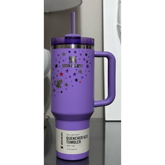 STANLEY x OLIVIA RODRIGO Purple Stars 40oz Tumbler‎ - Picture 2 of 5